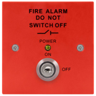 Fire Panel Fused Isolator Switch (Red)