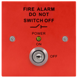 Fire Panel Fused Isolator Switch (Red)
