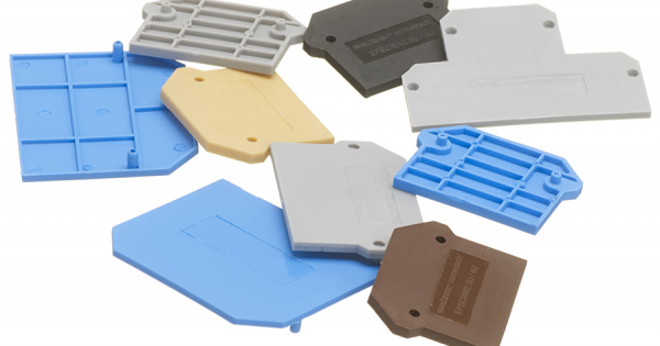 DIN RAIL END PLATE 2.5-4mm