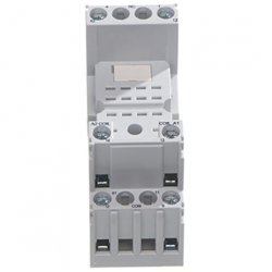 GZT2-GREY 8 Pin Industrial Relay Base Grey 
