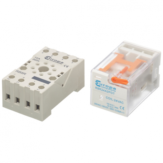 RELAY BASE 8 PIN OCTAL