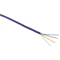 3000-0001 XeLAN Violet CAT5e UTP 4 Pair Cable Dca 305m Box