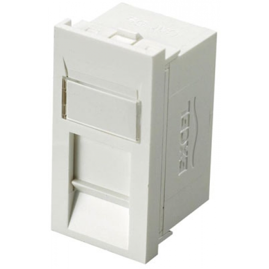 Excel Category 6 Unscreened RJ45 Module