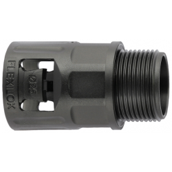 Flexicon FLK20M20B Straight External Thread Gland