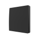 Forum CUL-40032-65 1 Gang Kinetic Culina Matt Black IP65 Push Switch