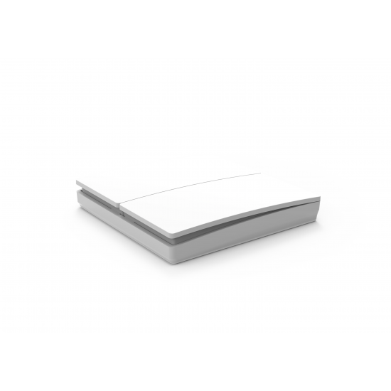 Forum CUL-40033-65 2 Gang Kinetic Culina Matt White IP65 Push Switch