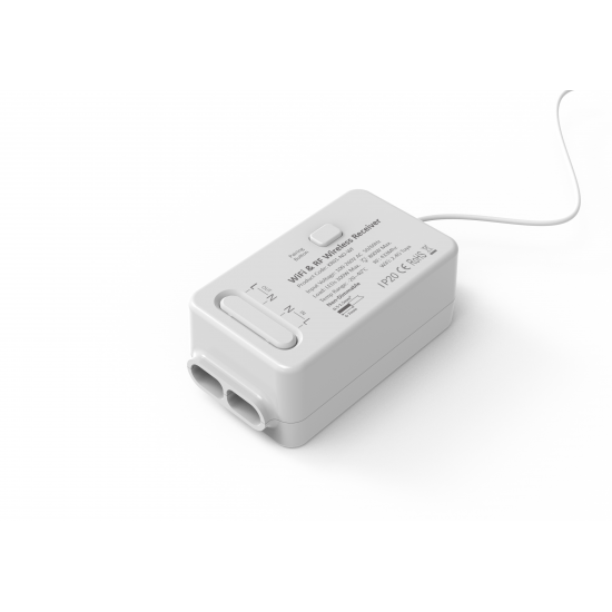 Forum CUL-40039 Culina Konect Single Channel Kinetic Receiver switch White Smart RF and Wifi 