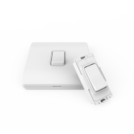 Forum CUL-42499 1 Gang Kinetic Grid switch Frame White for Slim Grid (Frame Only)