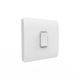 Forum CUL-42499 1 Gang Kinetic Grid switch Frame White for Slim Grid (Frame Only)