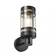 Forum Lighting Gada ZN-40004-Black Brushed steel Wall light 10W E27 With Brushed steel Mesh