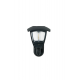 Forum Lighting ZN-42031 Cadeby LED Solar Wall Lantern Black IP44 1W 3000K