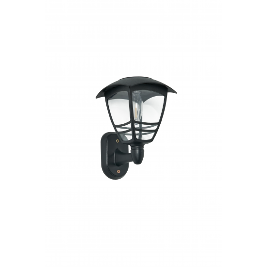 Forum Lighting ZN-42031 Cadeby LED Solar Wall Lantern Black IP44 1W 3000K