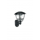 Forum Lighting ZN-42031 Cadeby LED Solar Wall Lantern Black IP44 1W 3000K