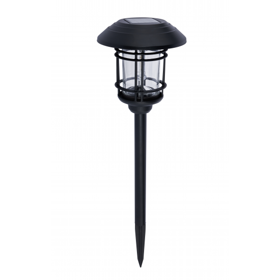 Forum Lighting ZN-42034 Tanfield 1W LED Solar Post Lantern Black