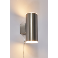 Forum Lighting ZN-42040 Eldon 0.4W LED Solar Up / Down Wall Light Steel