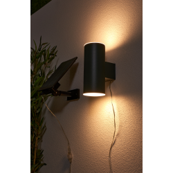Forum Lighting ZN-42041 Eldon 0.4W LED Solar Up / Down Wall Light Black