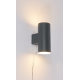 Forum Lighting ZN-42041 Eldon 0.4W LED Solar Up / Down Wall Light Black