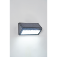 Forum Lighting ZN-42042 Dawdon 9.2W LED Solar Wall Light With PIR Black