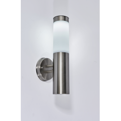 Forum Lighting ZN-42043 Creswell 0.6W LED Solar Wall Light Steel