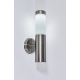 Forum Lighting ZN-42043 Creswell 0.6W LED Solar Wall Light Steel