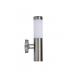 Forum Lighting ZN-42043 Creswell 0.6W LED Solar Wall Light Steel