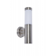 Forum Lighting ZN-42043 Creswell 0.6W LED Solar Wall Light Steel