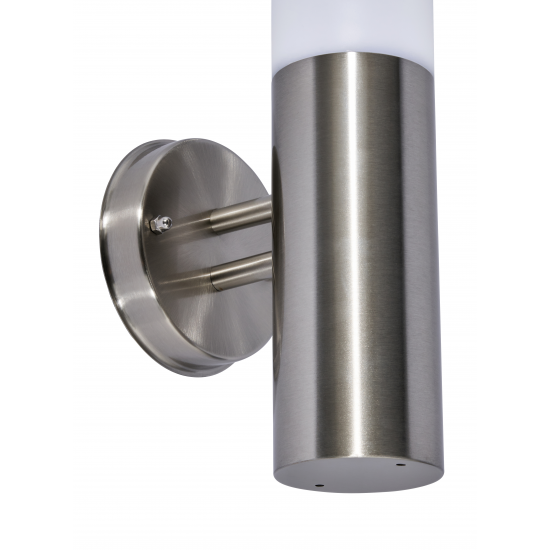 Forum Lighting ZN-42043 Creswell 0.6W LED Solar Wall Light Steel