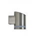 Forum Lighting ZN-42045 Trimdon 0.6W LED Solar Wall Light Steel