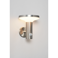Forum Lighting ZN-42048 Claire 4.4W LED Solar Wall Light With PIR Steel