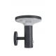 Forum Lighting ZN-42049 Claire 4.4W LED Solar Wall Light With PIR Black