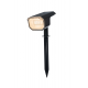 Forum Lighting ZN-42050 Byermoor 1W LED RGBW CCT Smart Solar Spike Light Black
