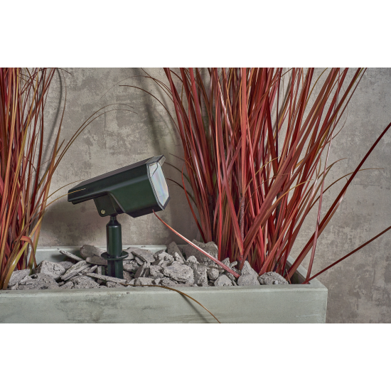 Forum Lighting ZN-42050 Byermoor 1W LED RGBW CCT Smart Solar Spike Light Black
