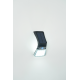 Forum Lighting ZN-42054 Blackhall 2.5W LED Solar Wall Light With Mircowave Sensor Black