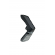 Forum Lighting ZN-42054 Blackhall 2.5W LED Solar Wall Light With Mircowave Sensor Black