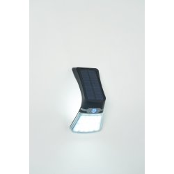 Forum Lighting ZN-42055 Blackhall 3.5W LED Solar Wall Light With Mircowave Sensor Black