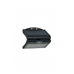 Forum Lighting ZN-42056 Blackhall 4.5W LED Solar Wall Light With Mircowave Sensor Black