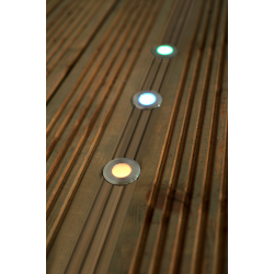 Forum Lighting ZN-42060 Ayle 2W LED RGB4K Solar Decking Light Kit 4 Lights
