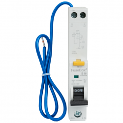 FuseBox RTA061630B RCBO Single Pole & Neutral 16A 30mA 6kA B Curve Type A