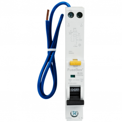 FuseBox RTA062030B RCBO Single Pole & Neutral 20A 30mA 6kA B Curve Type A