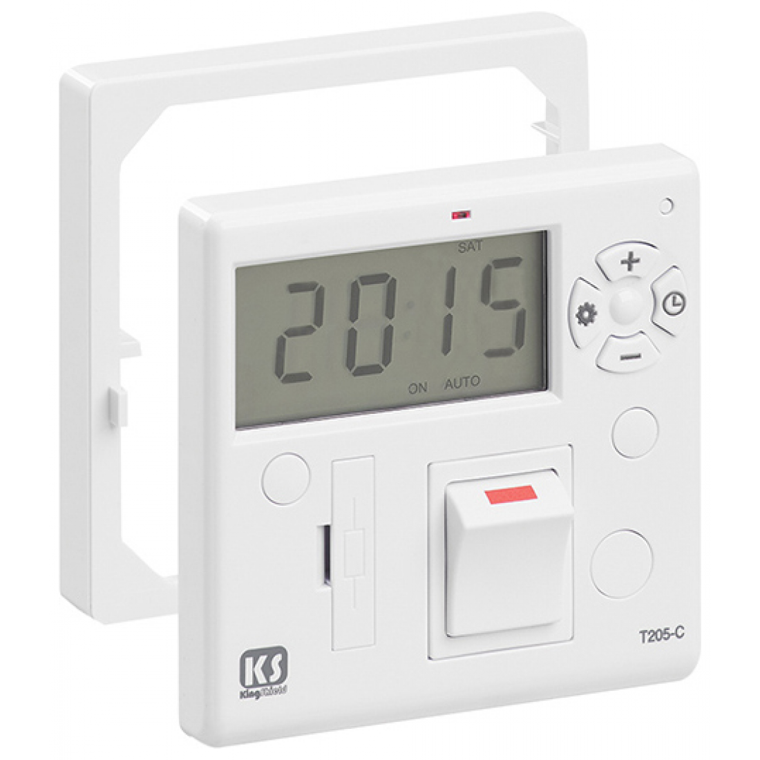 Greenbrook T205-C Timer and fused spur white