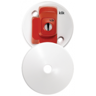 Hager Klik Ceiling Rose 4pin 6 Amp