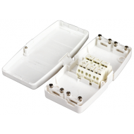 Hager Ashley 32a 3 Terminal Maintenance free Junction box white