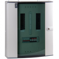 Hager JK106BGSPD 125A 6 Way Three Phase Distribution Board Surge Protected