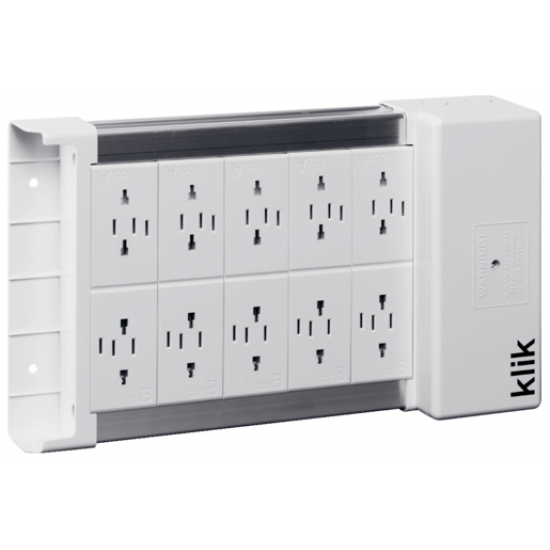 Hager KLDS10 Klik Distribution Box 10 Outlet