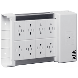 Hager KLDS8 Klik Distribution Box 8 Outlet