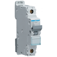 Hager 16A Single Pole MCB 10kA C Type