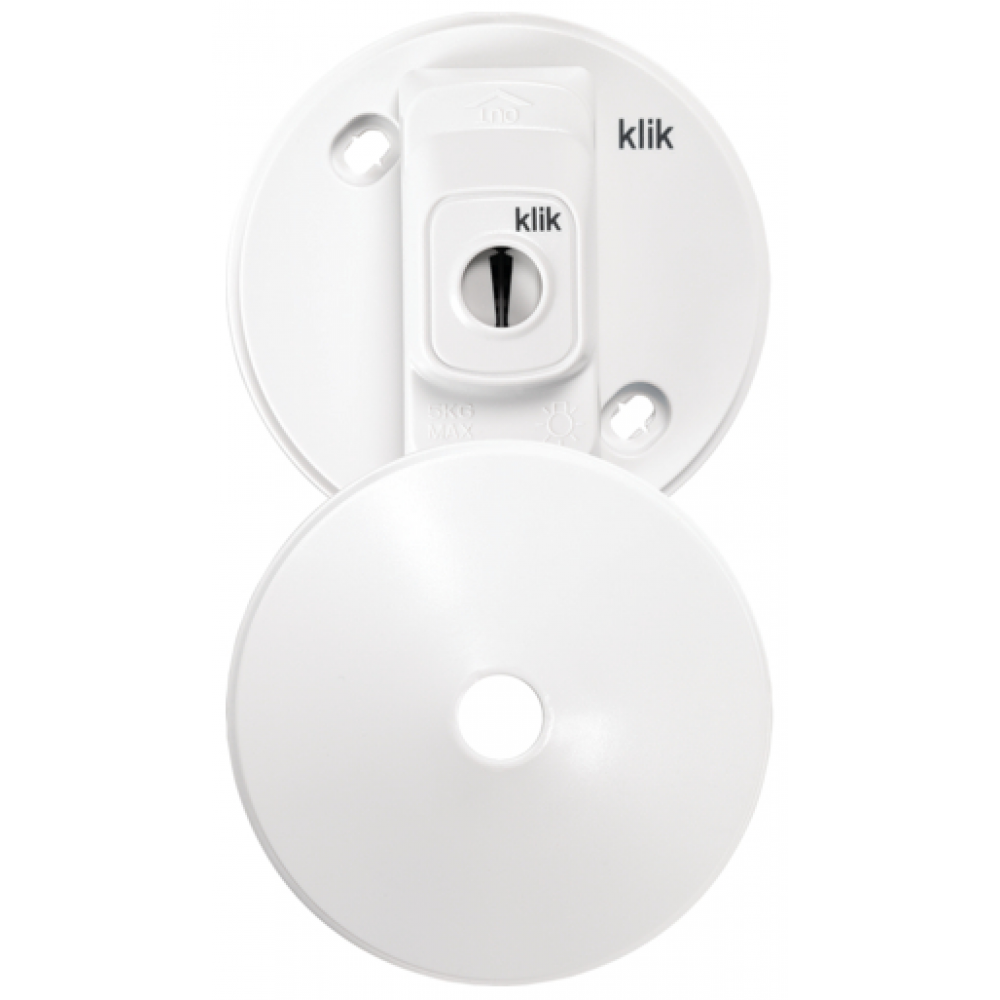 Hager Klik PCR2000 Ceiling Rose 3pin 6 Amp - PCR2000