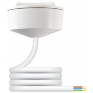 Hager Klik PCR2000/2.0 Ceiling Rose 3Pin 6 Amp 2 meter lead