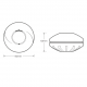 Hispec HSA/BH/RF10-Pro Wireless Battery Heat Detector