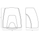Hyco Traditional Automatic white Hand Dryer 1.5kW